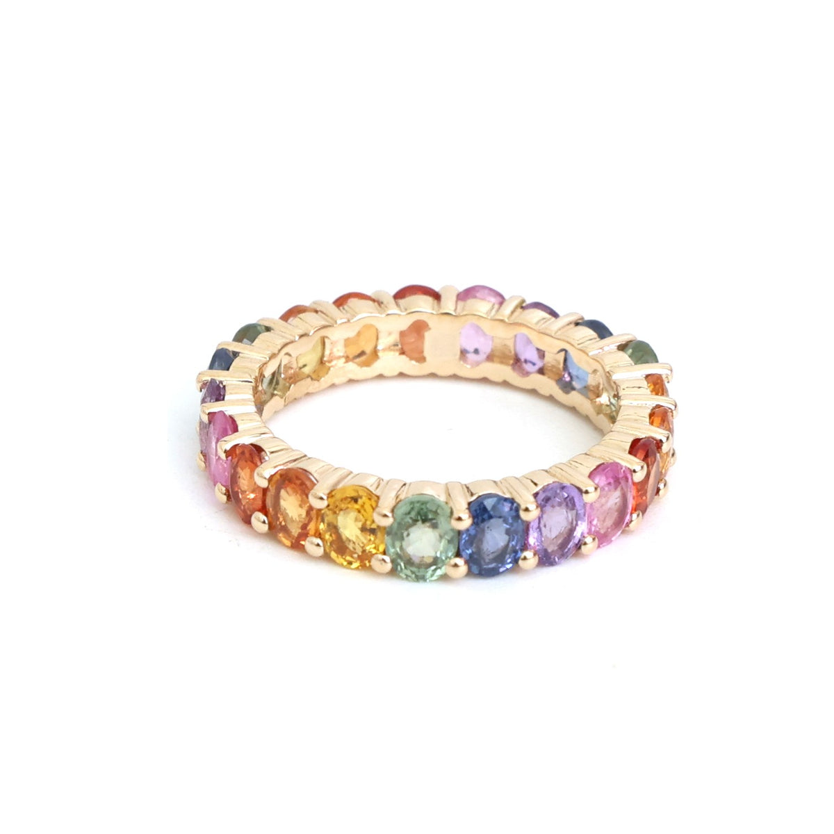 Rainbow Sapphire Ring