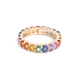 Rainbow Sapphire Ring