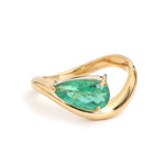 Paraiba Tourmaline Pinky Ring