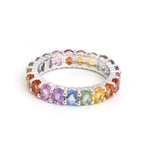 Rainbow Sapphire Ring