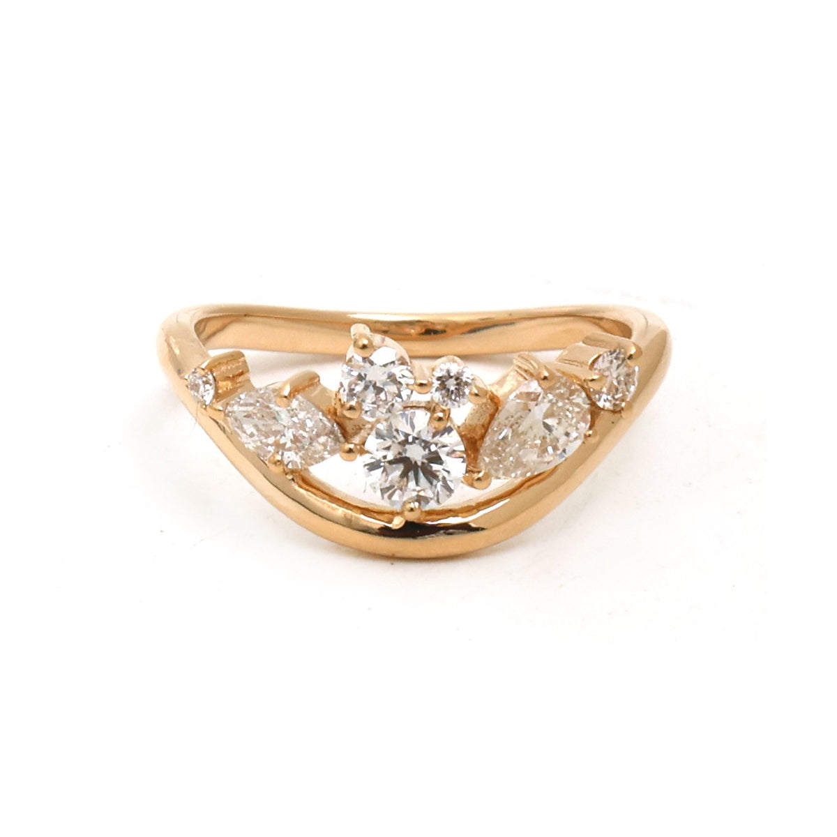 Diamond Pinky Ring