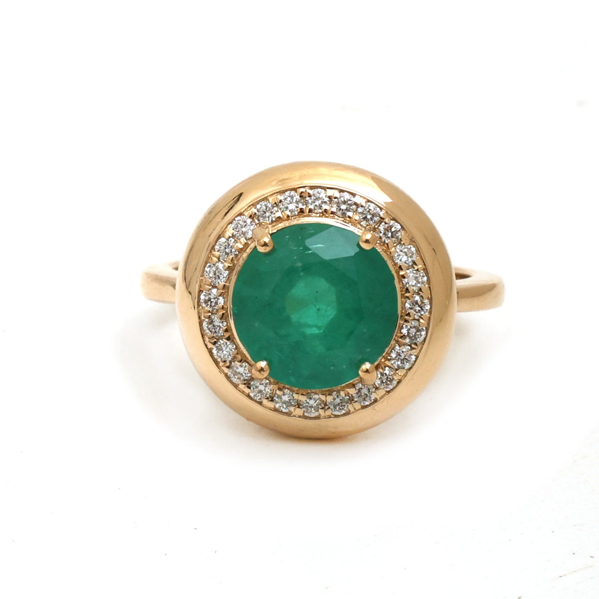 Emerald Diamond Ring