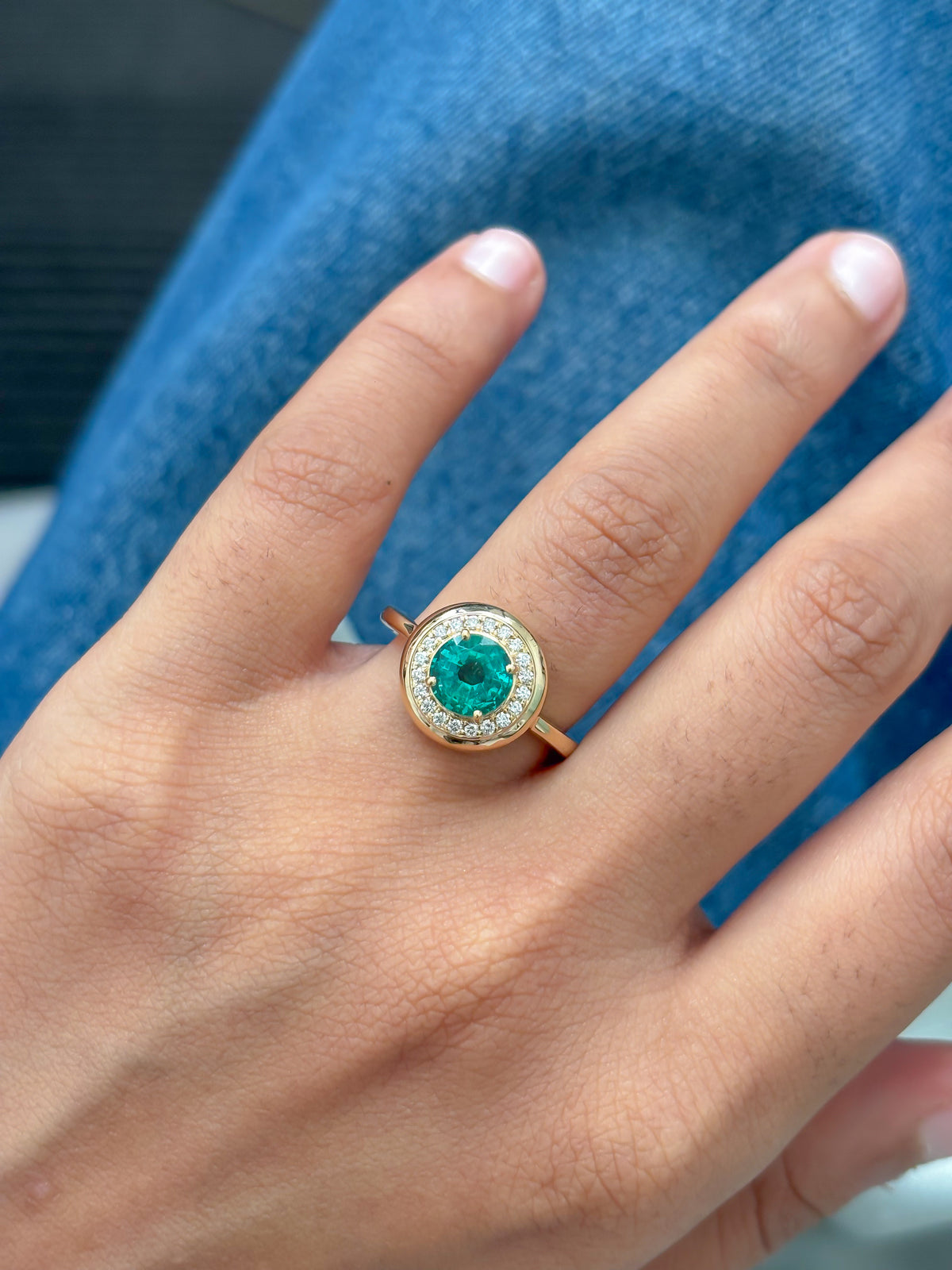 Emerald Diamond Ring