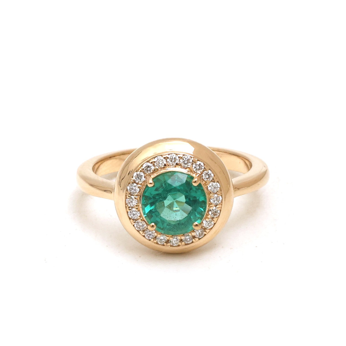 Emerald Diamond Ring