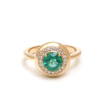Emerald Diamond Ring