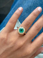 Emerald Diamond Ring