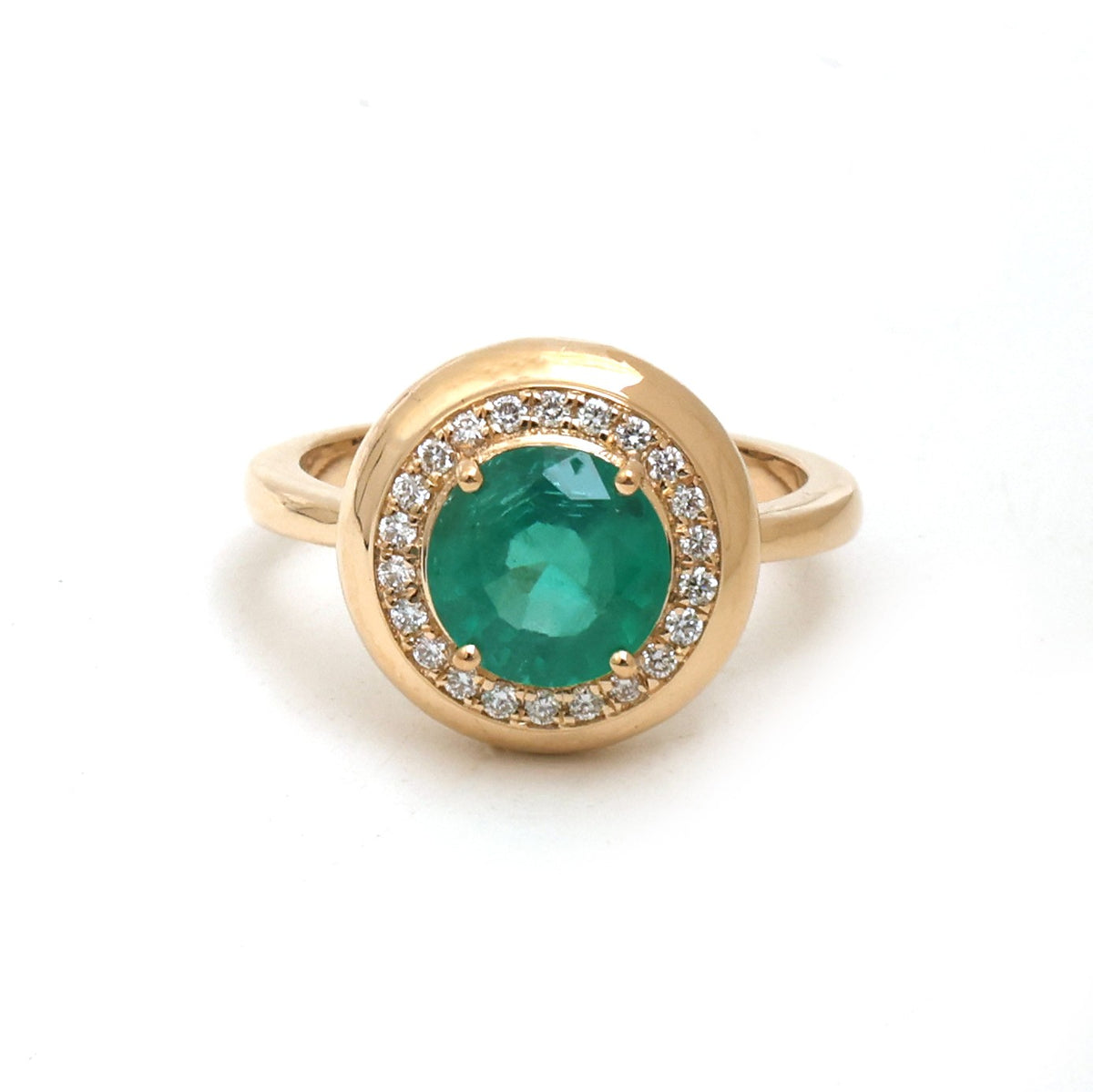 Emerald Diamond Ring