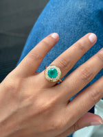 Emerald Diamond Ring