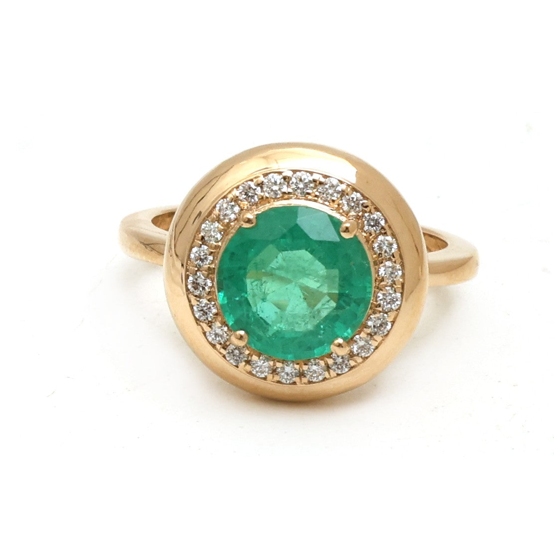 Emerald Diamond Ring
