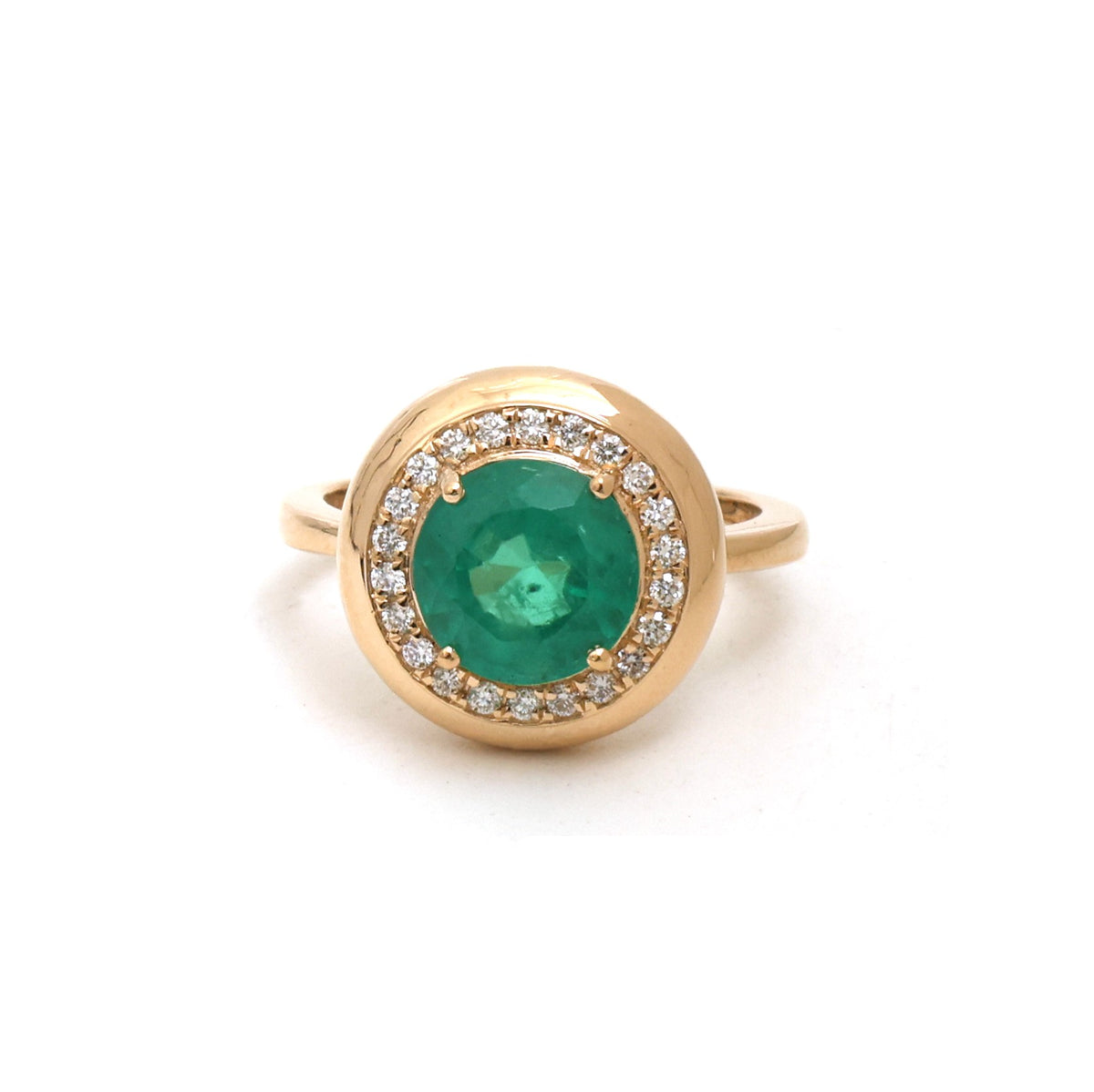 Emerald Diamond Ring