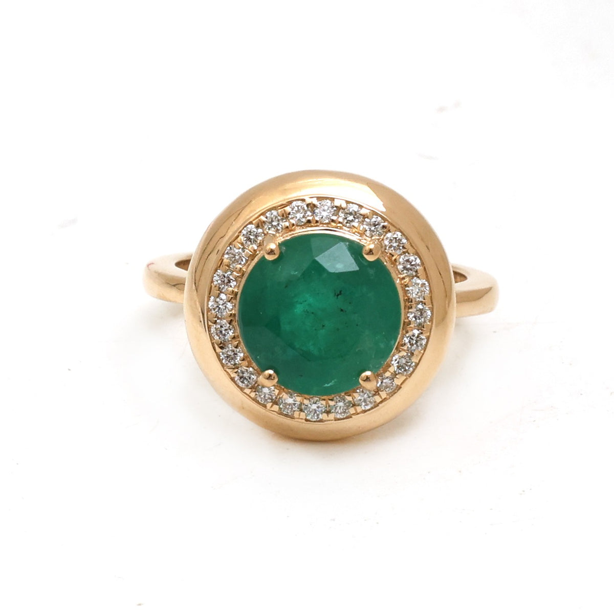 Emerald Diamond Ring