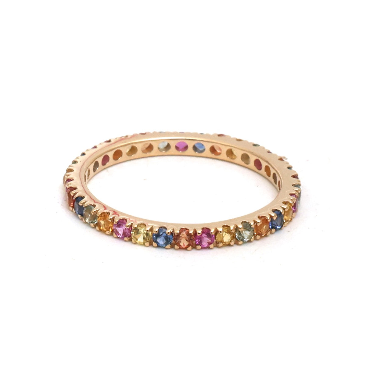Rainbow Sapphire Ring
