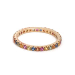 Rainbow Sapphire Ring