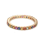 Rainbow Sapphire Ring