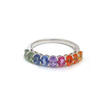 Rainbow Sapphire Ring