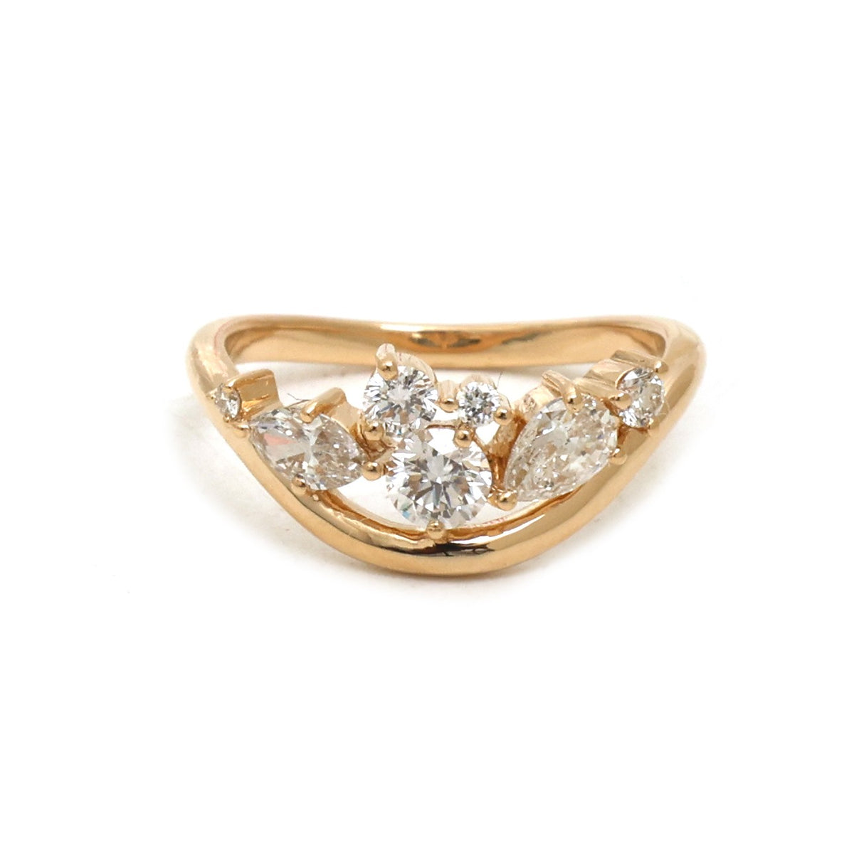 Diamond Pinky Ring