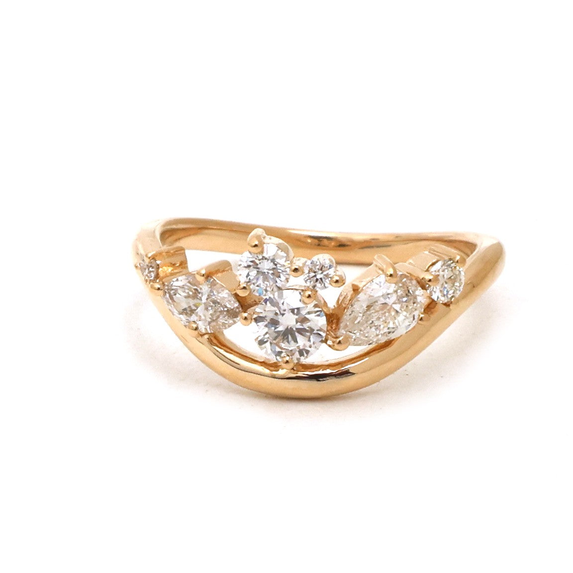 Diamond Pinky Ring