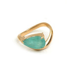 Paraiba Tourmaline Pinky Ring