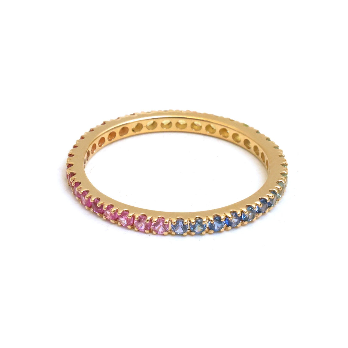 Rainbow Sapphire Ring