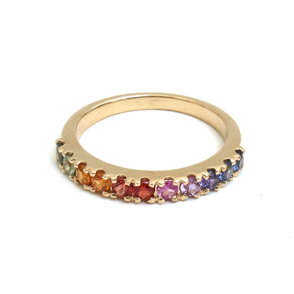 Rainbow Sapphire Ring