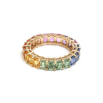 Rainbow Sapphire Ring