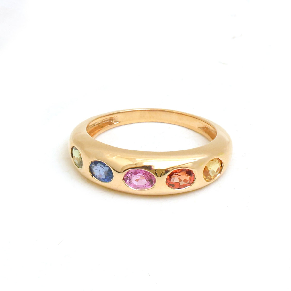 Rainbow Sapphire Ring