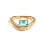 Paraiba Tourmaline Pinky Ring