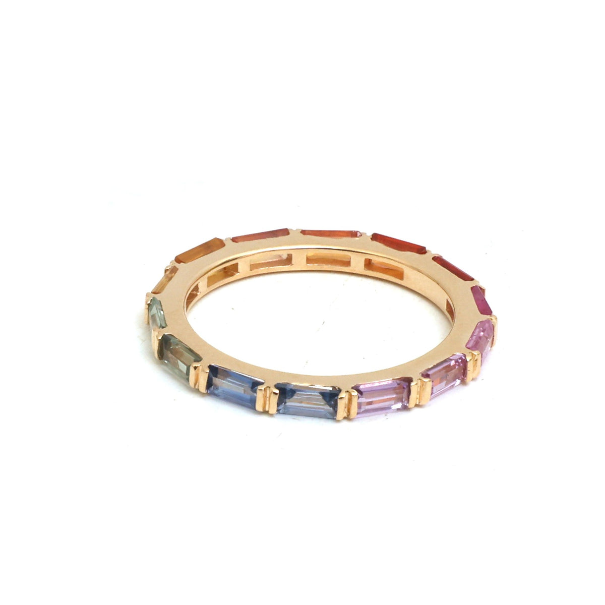 Rainbow Sapphire Ring