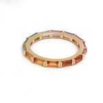Rainbow Sapphire Ring