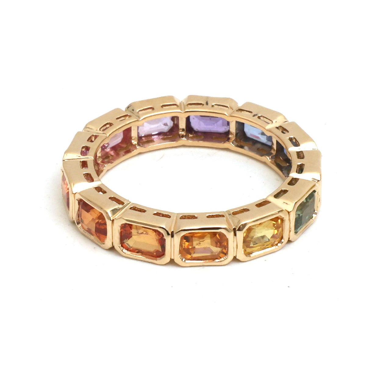 Rainbow Sapphire Ring