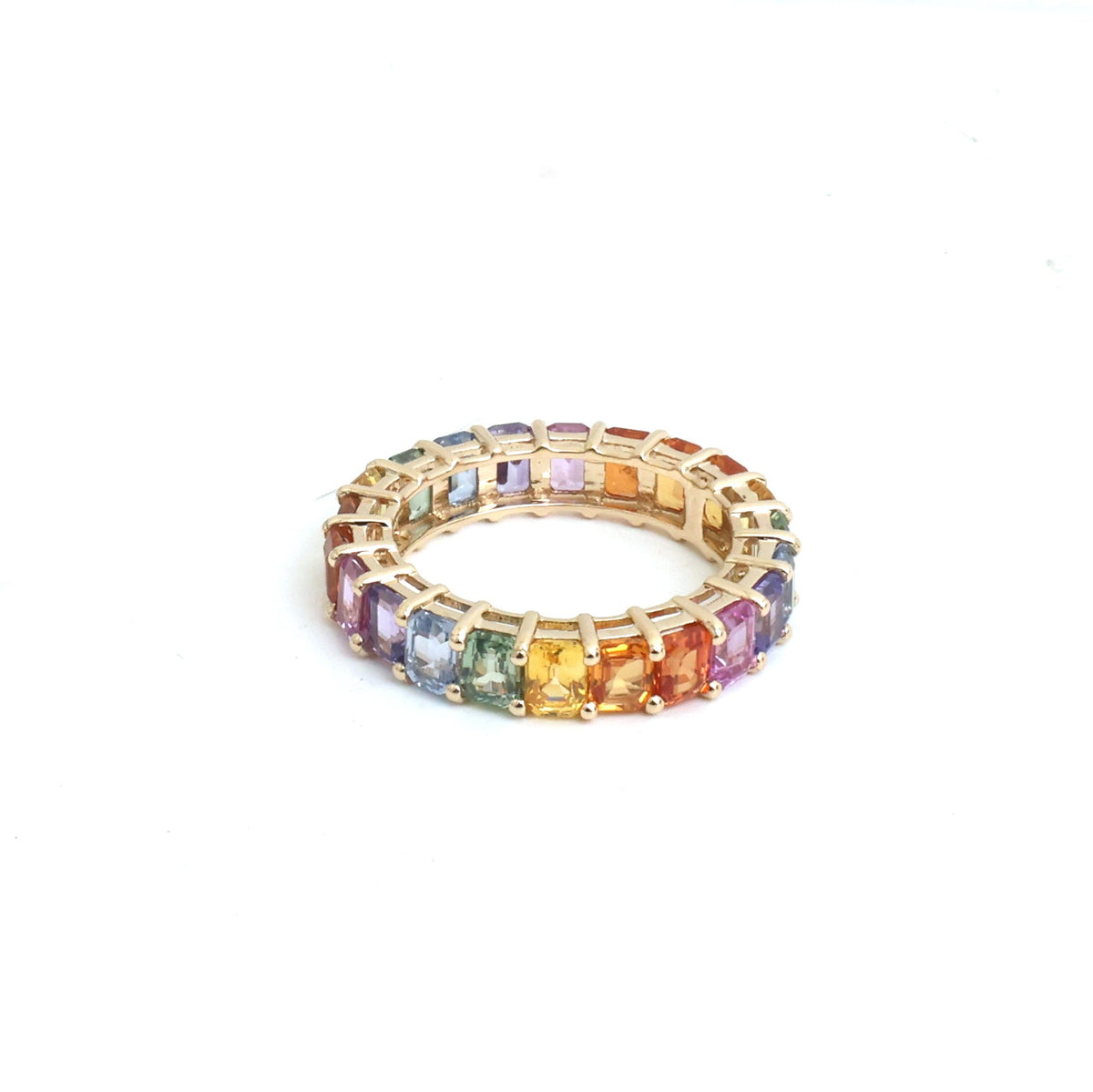 Rainbow Sapphire Ring