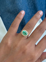 Paraiba Tourmaline Diamond Pinky Ring