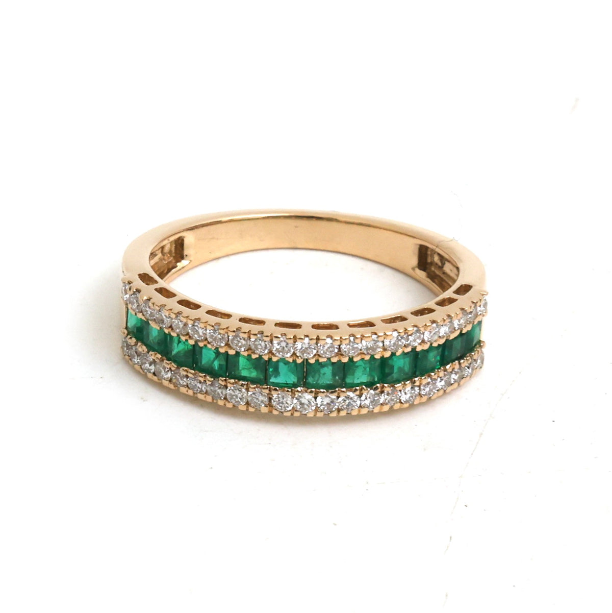 Emerald Diamond Ring