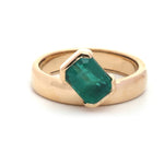 Emerald Pinky Ring