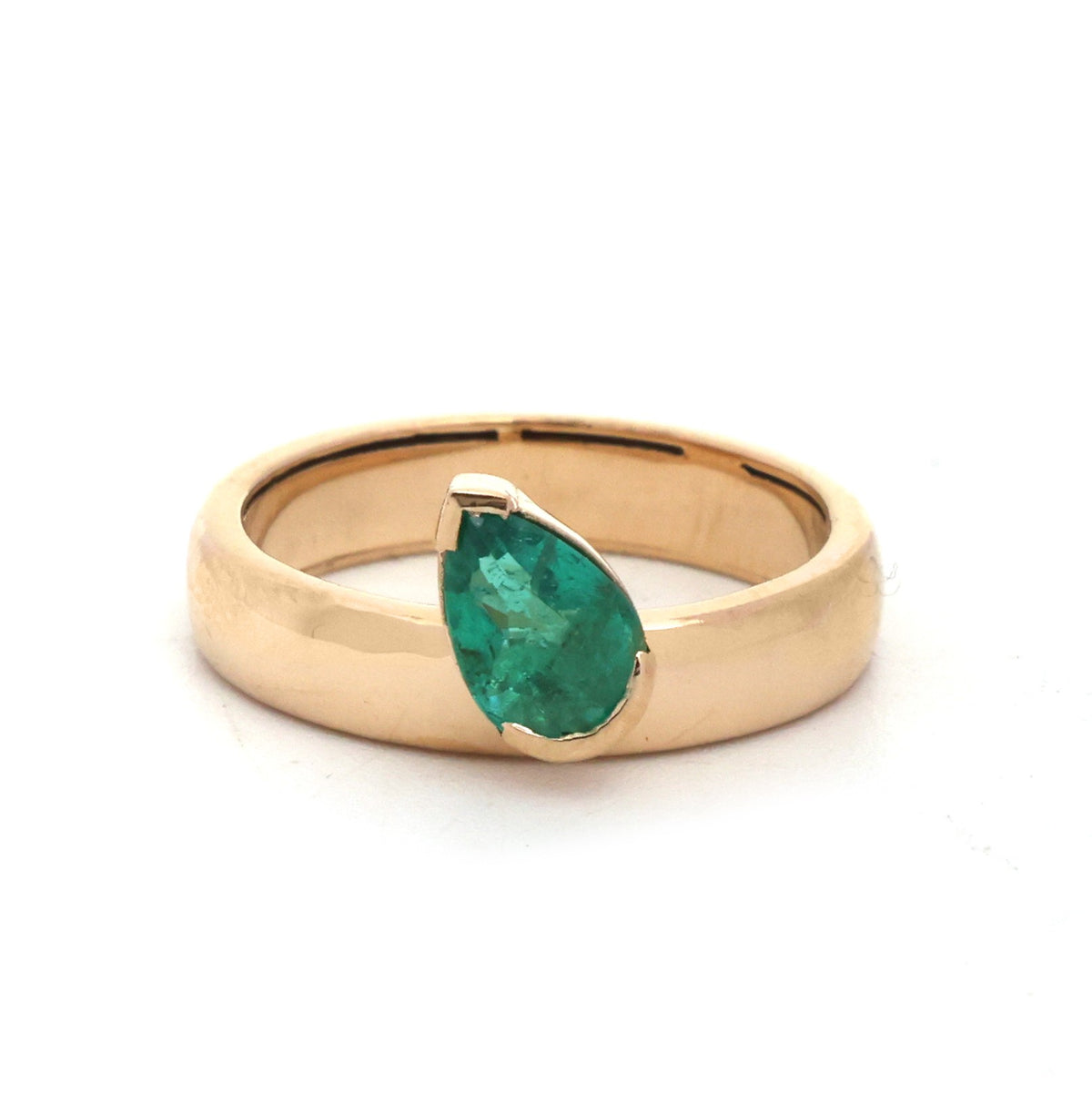 Emerald Pinky Ring
