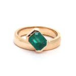 Emerald Pinky Ring