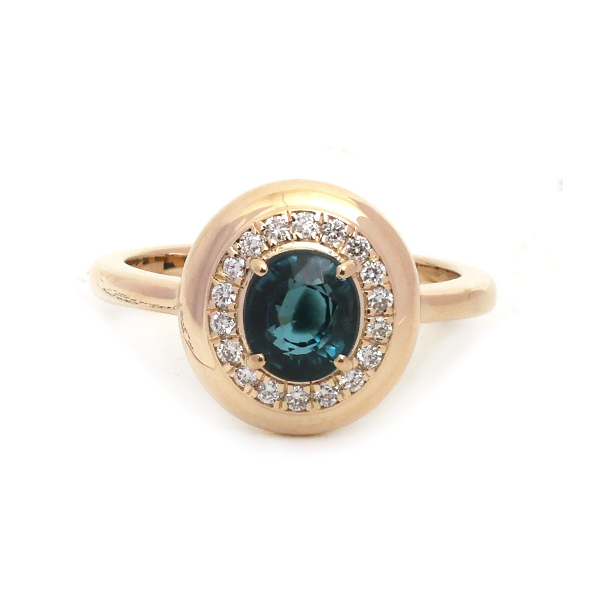 Tourmaline Mix Diamond Ring
