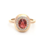 Tourmaline Mix Diamond Ring