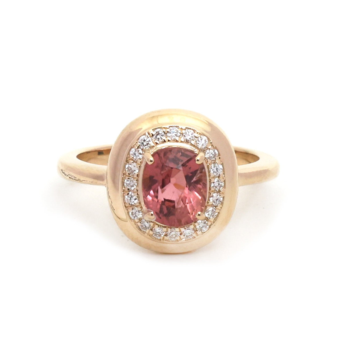 Tourmaline Mix Diamond Ring