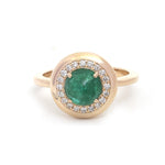 Emerald Diamond Ring