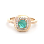 Emerald Diamond Ring