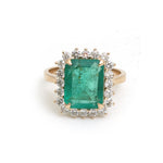 Emerald Diamond Ring