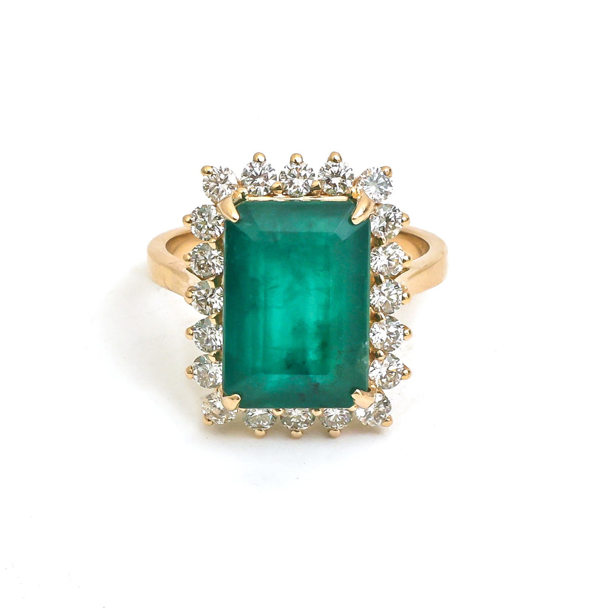 Emerald Diamond Ring