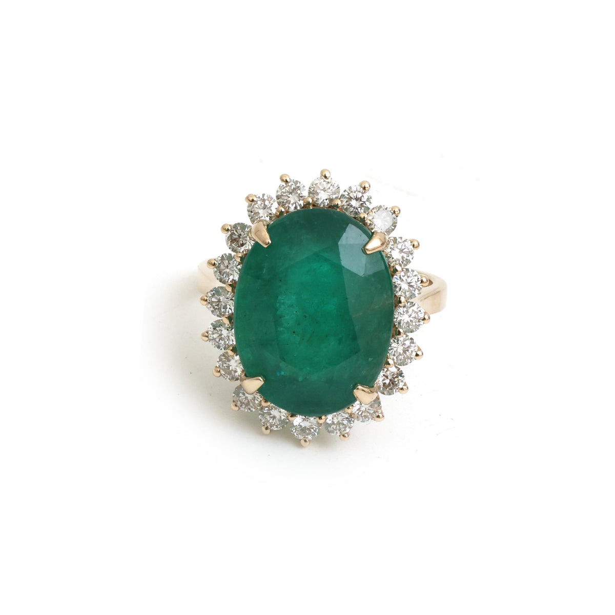 Emerald Diamond Ring