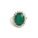Emerald Diamond Ring