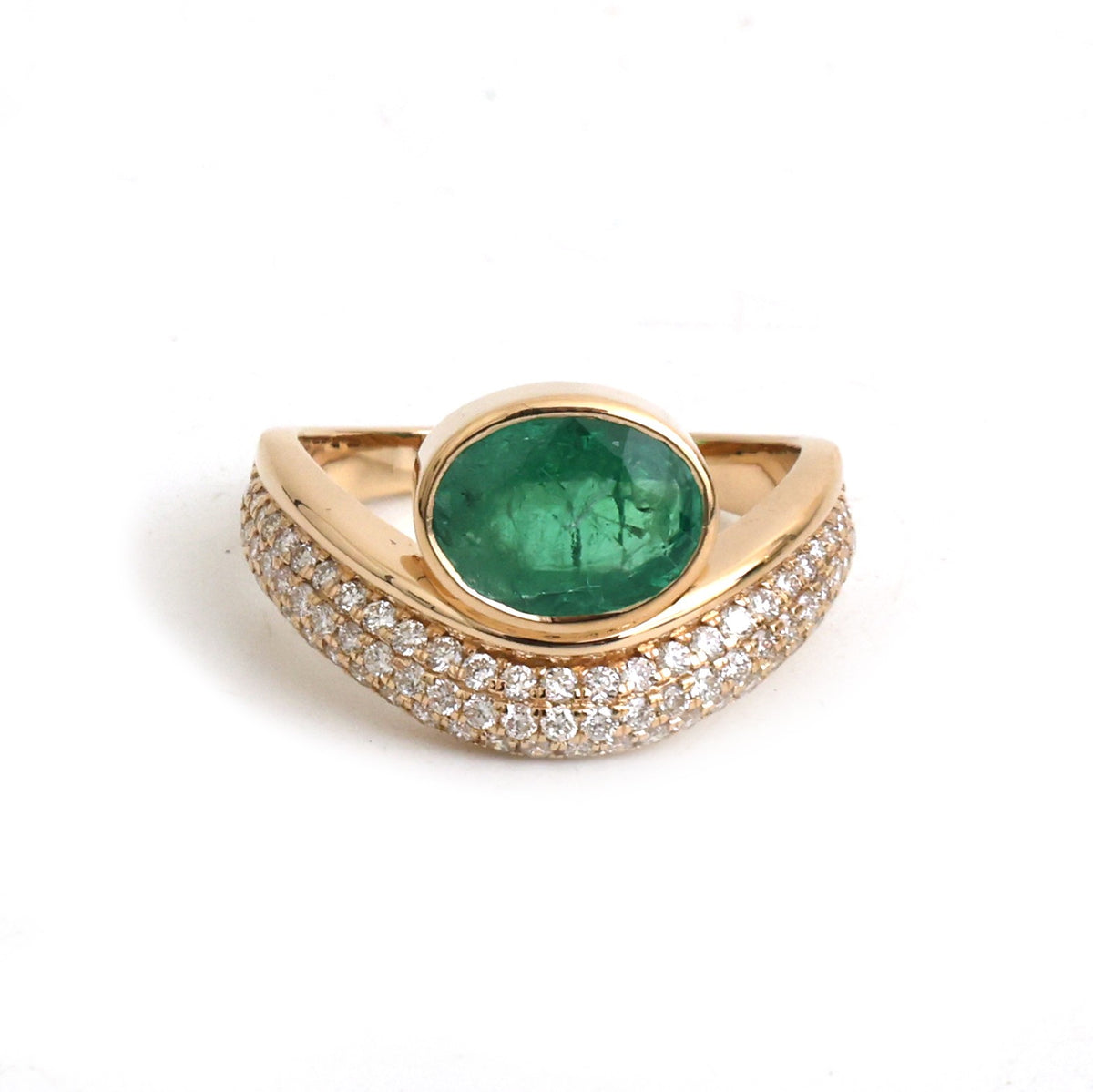 Emerald Diamond Ring