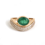 Emerald Diamond Ring