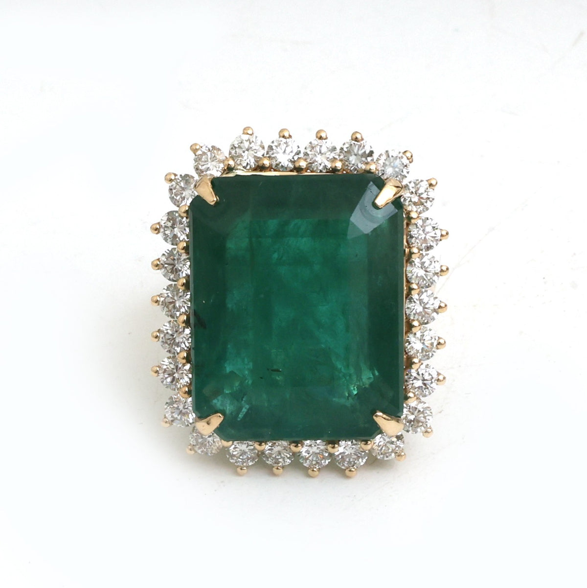 Emerald Diamond Ring