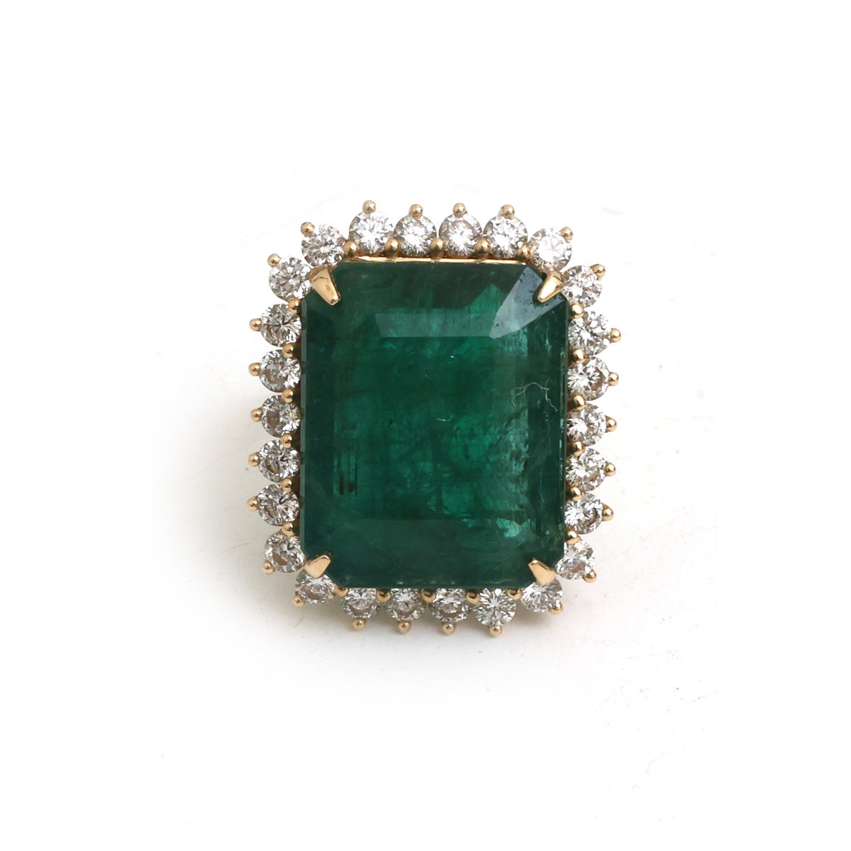Emerald Diamond Ring