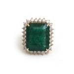 Emerald Diamond Ring